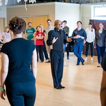 People dancing